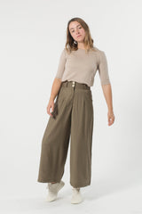 Australian Wool Wide Leg Pant - GOOD STUDIOS