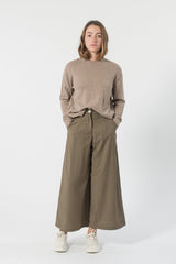 Australian Wool Wide Leg Pant - GOOD STUDIOS