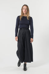 Australian Wool Wide Leg Pant - GOOD STUDIOS