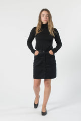 Hemp Corduroy Button Skirt - GOOD STUDIOS