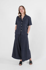 Hemp Denim Wide Leg Pant - GOOD STUDIOS