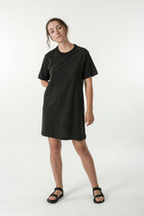 Hemp Jersey Mini Tee Dress - GOOD STUDIOS