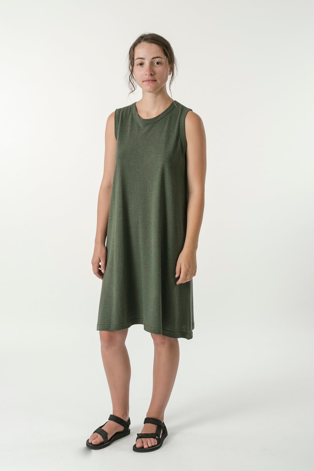 Hemp Jersey Tank Dress - GOOD STUDIOS