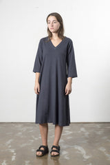 Hemp Jersey V Night Dress - GOOD STUDIOS