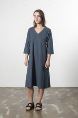 Hemp Jersey V Night Dress - GOOD STUDIOS