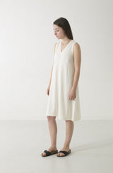 Hemp Jersey V Tank Dress - GOOD STUDIOS