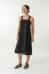 Hemp Linen Apron Dress - GOOD STUDIOS