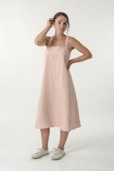 Hemp Linen Apron Dress - GOOD STUDIOS