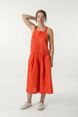 Hemp Linen Apron Top - GOOD STUDIOS