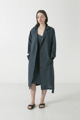 Hemp Linen Duster Trench - GOOD STUDIOS