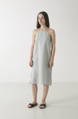 Hemp Linen Pinafore Dress - GOOD STUDIOS