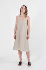 Hemp Linen Reversible Dress - GOOD STUDIOS