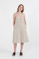 Hemp Linen Reversible Dress - GOOD STUDIOS