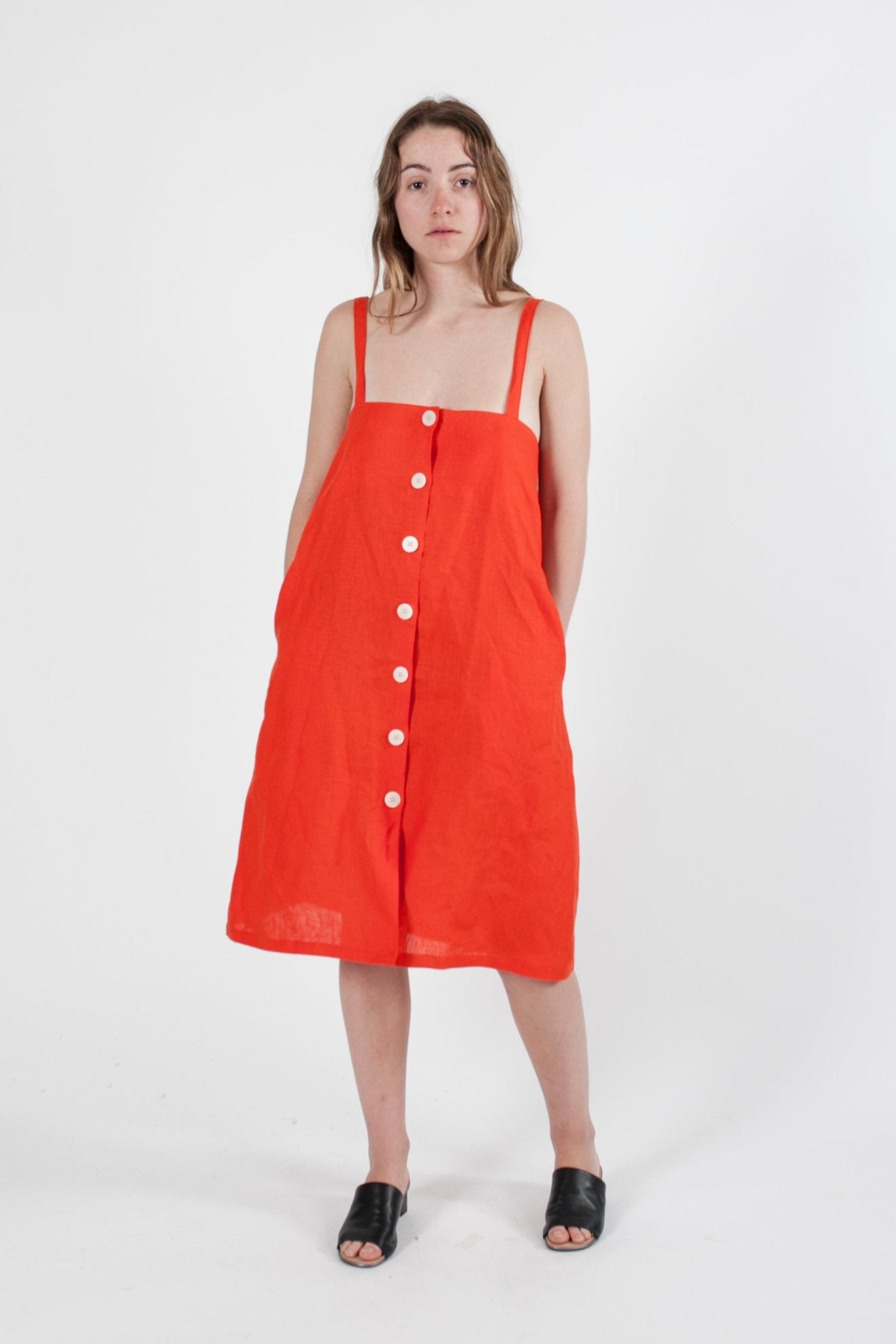 Hemp Linen Reversible Dress - GOOD STUDIOS