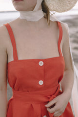 Hemp Linen Reversible Singlet - GOOD STUDIOS