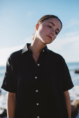 Hemp Linen Short Sleeve Travel Shirt - GOOD STUDIOS