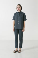 Hemp Linen Short Sleeve Travel Shirt - GOOD STUDIOS