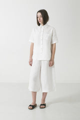 Hemp Linen Short Sleeve Travel Shirt - GOOD STUDIOS