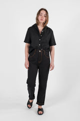 Hemp Linen Short Sleeve Travel Shirt - GOOD STUDIOS