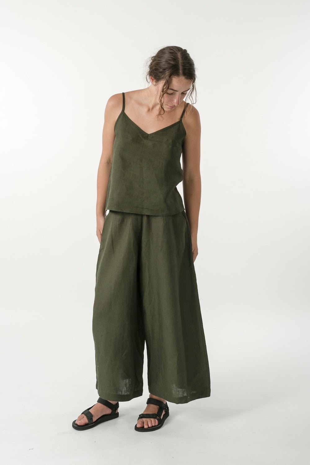 Hemp Linen Singlet - GOOD STUDIOS