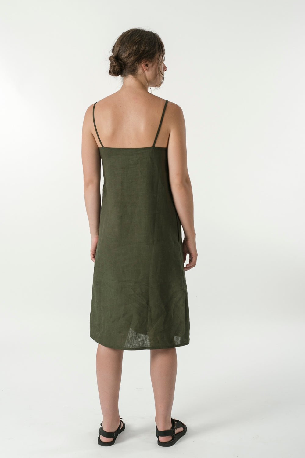 Hemp Linen Slip Dress - GOOD STUDIOS