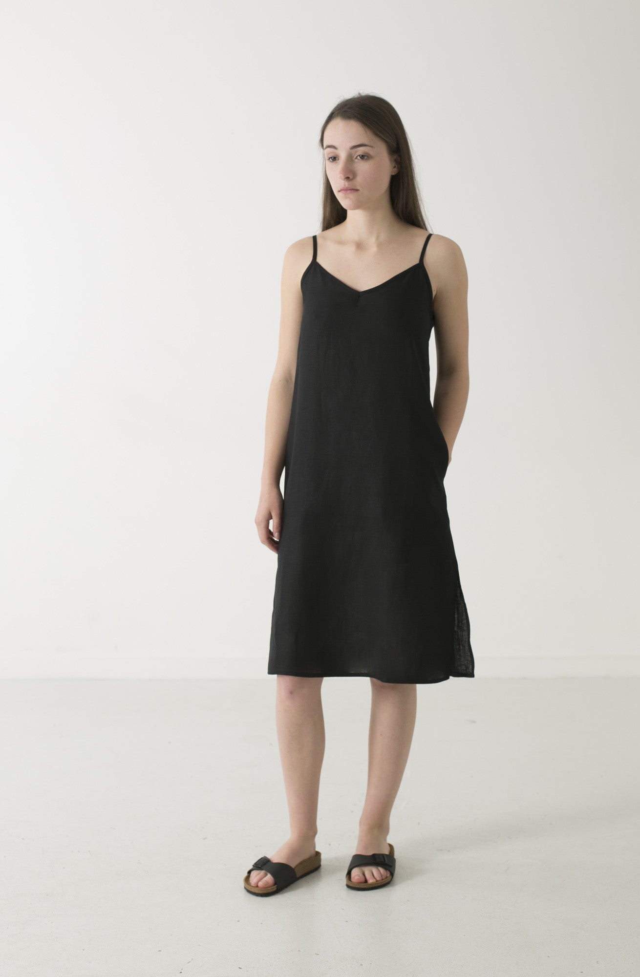 Hemp Linen Slip Dress - GOOD STUDIOS