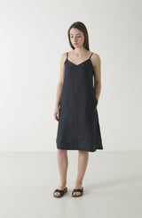 Hemp Linen Slip Dress - GOOD STUDIOS