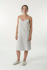 Hemp Linen Slip Dress - GOOD STUDIOS