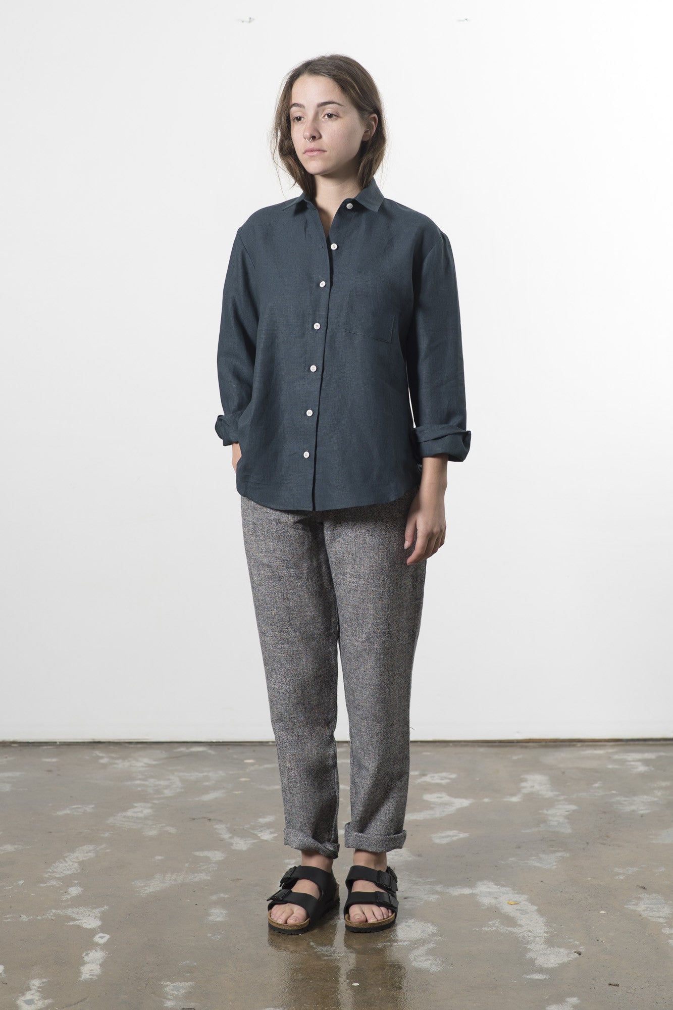 Hemp Linen Travel Shirt - GOOD STUDIOS