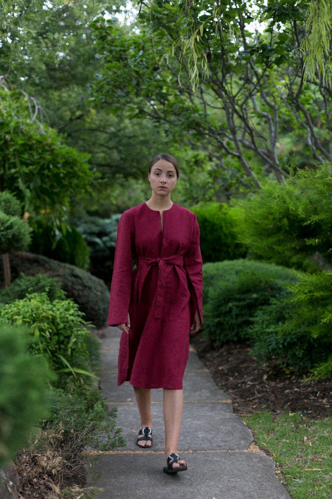 Hemp Linen Tunic Dress - GOOD STUDIOS