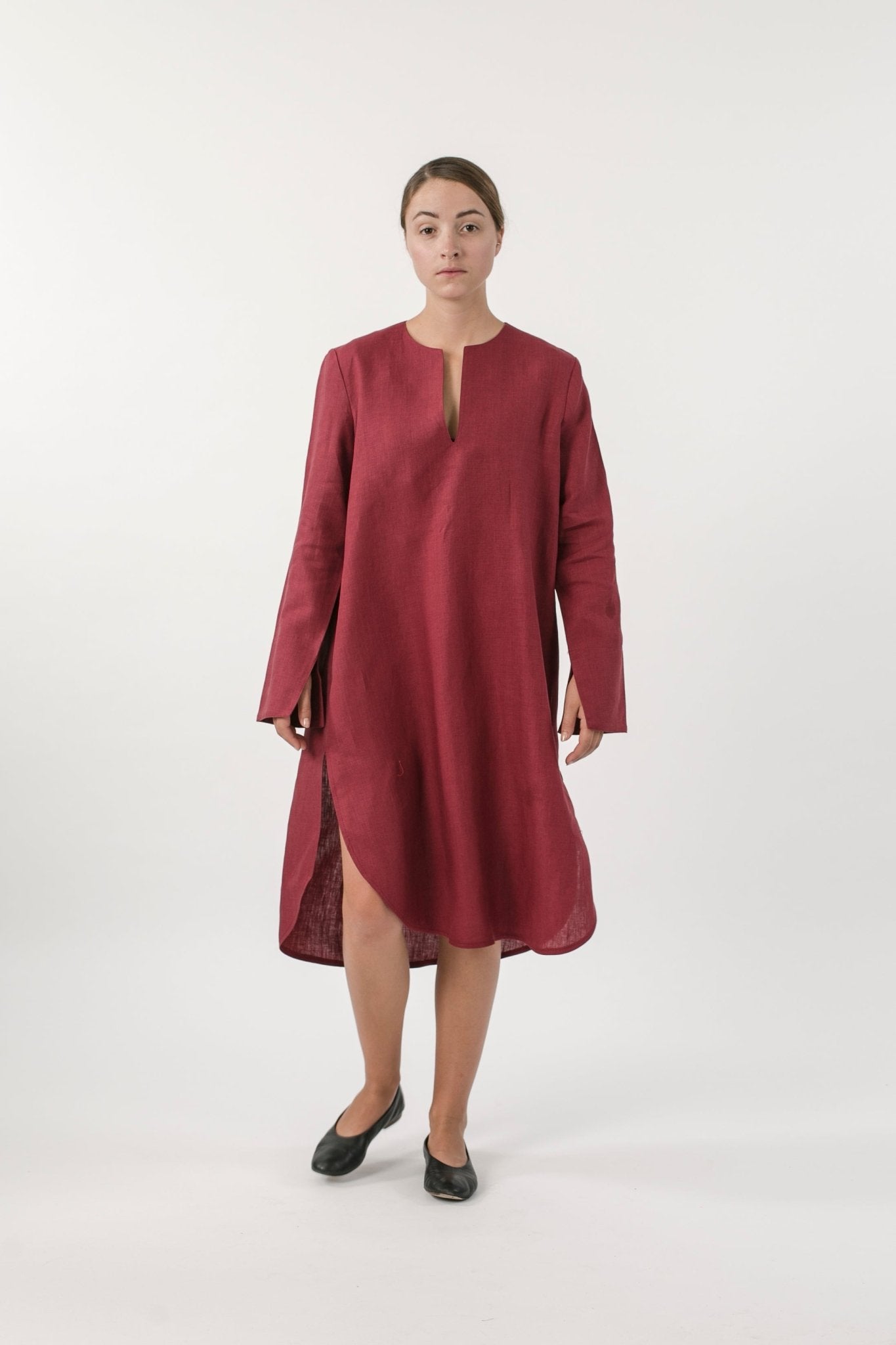 Hemp Linen Tunic Dress - GOOD STUDIOS