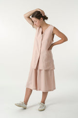 Hemp Linen Vest - GOOD STUDIOS