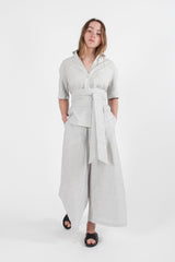 Hemp Linen Wide Leg Pant - GOOD STUDIOS