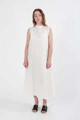 Hemp Silk Sleeveless High Neck Dress - GOOD STUDIOS