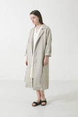 Hemp Yak Wool Tweed Duster - GOOD STUDIOS