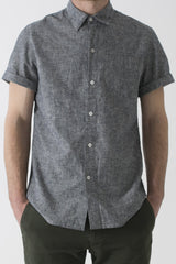 Mens Hemp Linen Short Sleeve Shirt - GOOD STUDIOS