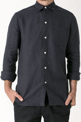 Mens Hemp Linen Travel Shirt - GOOD STUDIOS