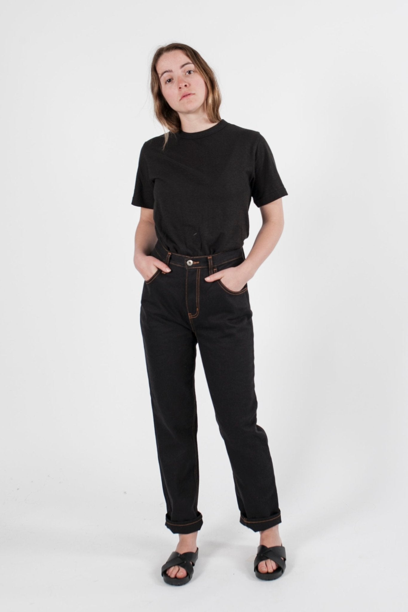 The Project 1 Jeans - Black - GOOD STUDIOS