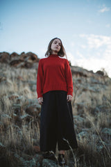 Zero Waste Australian Wool High Neck Jumper - GOOD STUDIOS